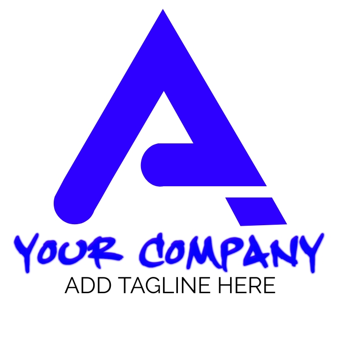 A letter Logo A logo a symbol logo Template PosterMyWall